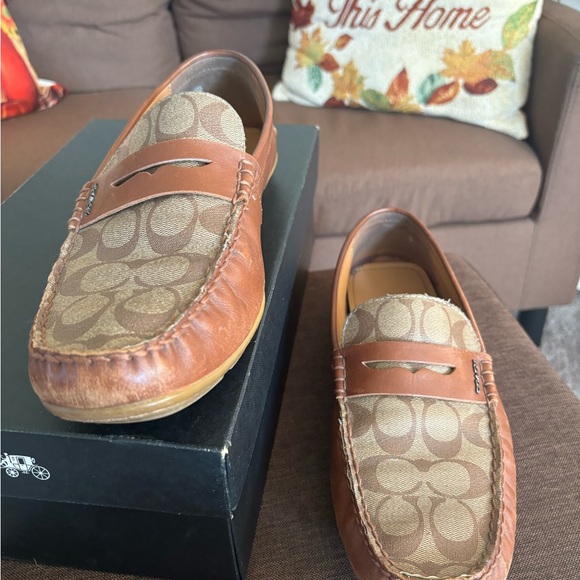 Coach loafers great shape